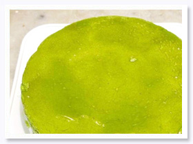 抹茶のバスクチーズケーキ